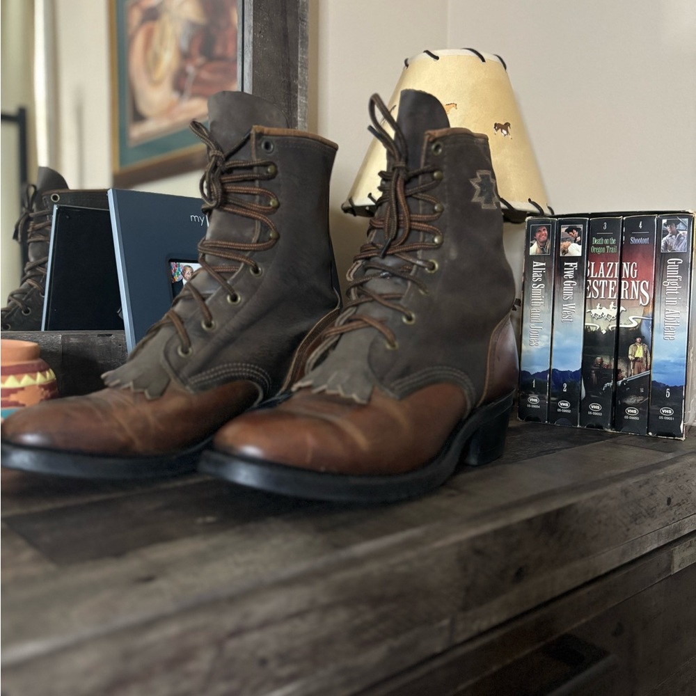Men's Brown Leather Boots